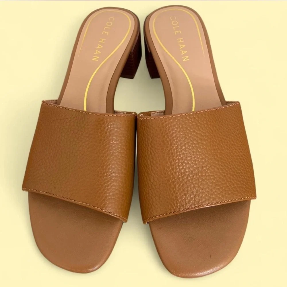 Cole Haan Leather Sandals - Picture 3 of 4